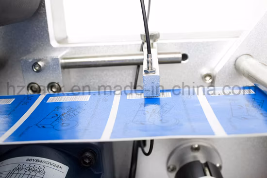 Applicateur d'étiquettes de bouteilles rondes semi-automatique pour machines à emballer