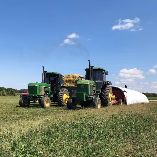 Sacs de silo à grains de stockage pour ferme