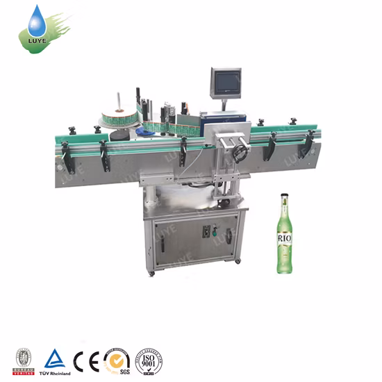 Applicateur d'étiquettes d'étiquettes rondes verticales pour bouteilles alimentaires, automatique, électrique, prix bas, offre spéciale, Machine d'étiquetage d'autocollants de bouteilles